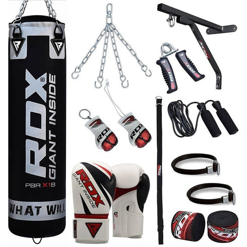 RDX 17PC PUNCH BAG SET WITH GLOVES-1